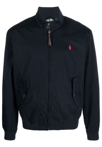 Polo Ralph Lauren embroidered-logo lined windbreaker - Blau