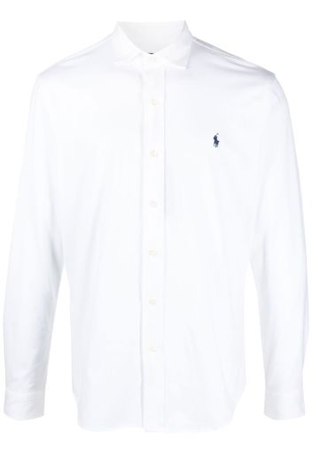 Polo Ralph Lauren embroidered polo-pony shirt - Weiß