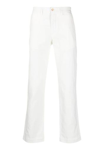 Polo Ralph Lauren Polo-motif straight-leg trousers - Weiß