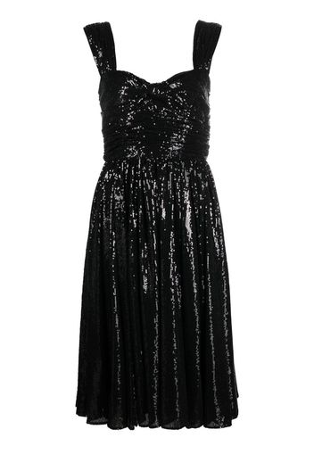 Polo Ralph Lauren sequin-embellished midi dress - Schwarz