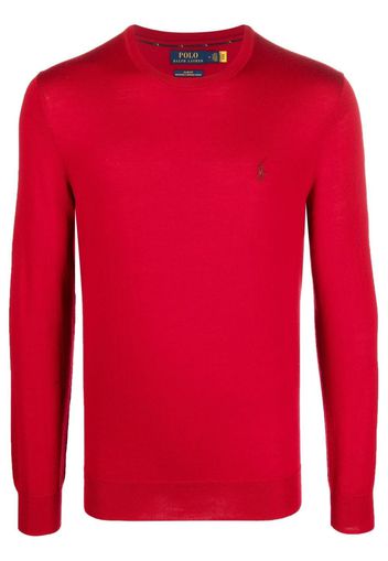 Polo Ralph Lauren Polo Pony wool-knit jumper - Rot