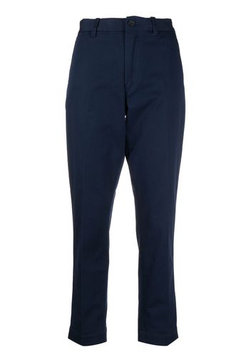 Polo Ralph Lauren high-waisted slim-fit trousers - Blau