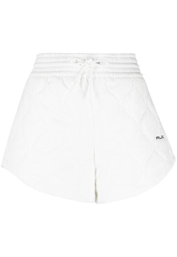 Polo Ralph Lauren quilted drawstring track shorts - Weiß