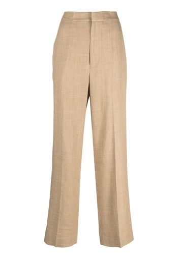 Polo Ralph Lauren mid-rise straight-leg trousers - Braun