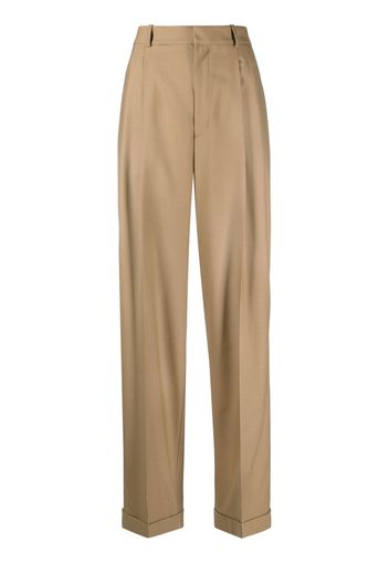 Polo Ralph Lauren stretch-wool straight-leg trousers - Braun