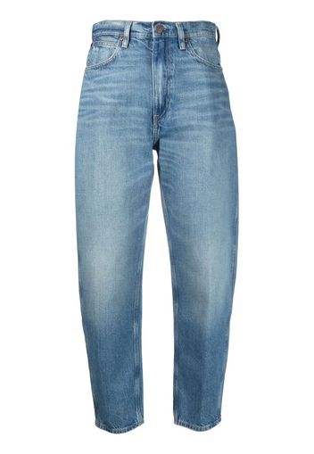 Polo Ralph Lauren cropped tapered-leg jeans - Blau