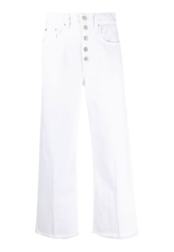 Polo Ralph Lauren cropped wide-leg jeans - Weiß