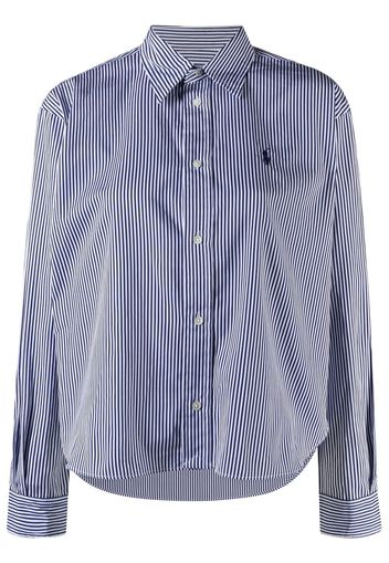 Polo Ralph Lauren striped cotton button-up shirt - Weiß