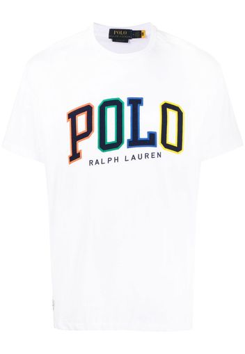 Polo Ralph Lauren logo appliqué T-shirt - Weiß