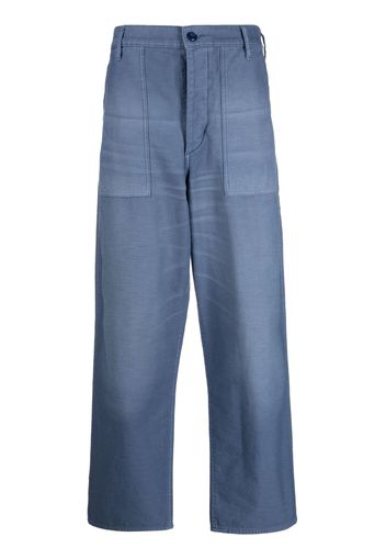 Polo Ralph Lauren high-waisted wide-leg jeans - Blau