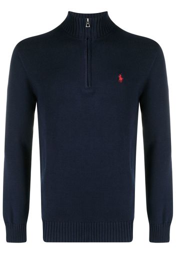 Polo Ralph Lauren Polo Pony half-zip sweatshirt - Blau