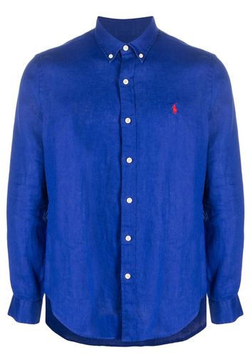 Polo Ralph Lauren long-sleeve button-down shirt - Blau