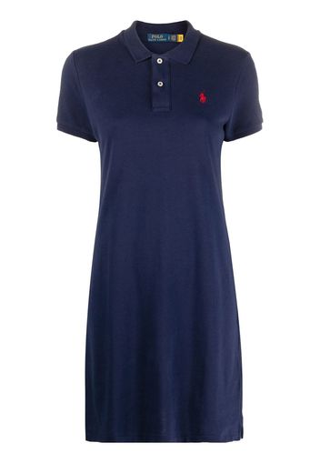 Polo Ralph Lauren Polo Pony short-sleeved dress - Blau