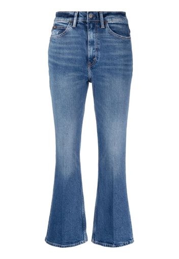 Polo Ralph Lauren stonewashed cropped jeans - Blau