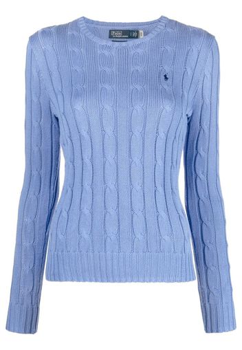 Polo Ralph Lauren cable-knit jumper - Blau