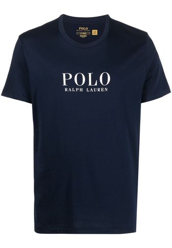 Polo Ralph Lauren logo-print cotton T-shirt - Blau