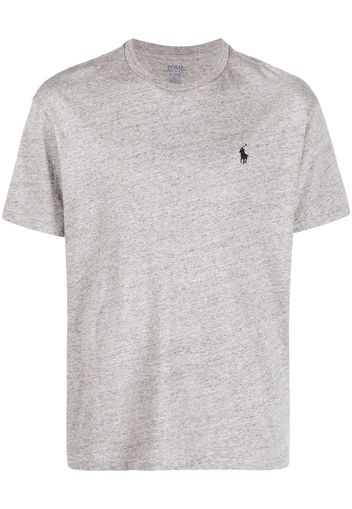 Polo Ralph Lauren logo-embroidery cotton T-shirt - Grau