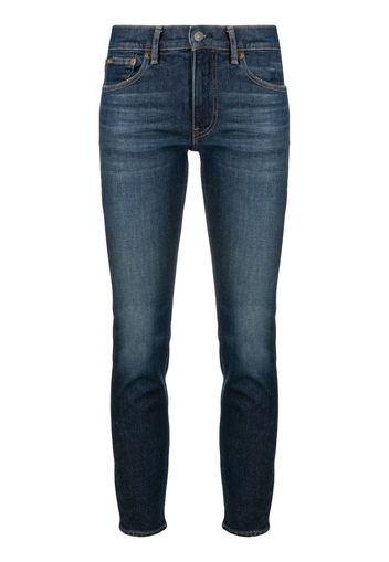 Polo Ralph Lauren mid-rise cropped jeans - Blau