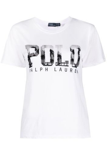 Polo Ralph Lauren logo-print cotton T-shirt - Weiß