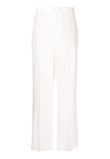 Polo Ralph Lauren low-rise linen trousers - Weiß