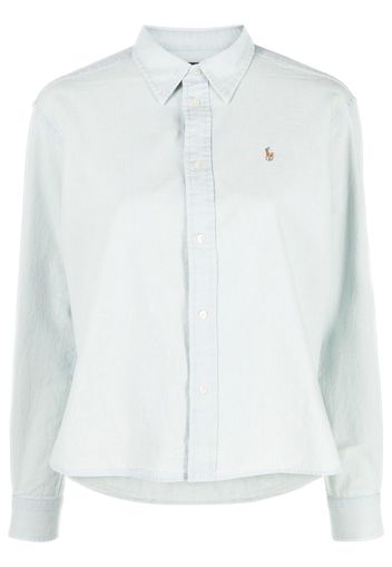 Polo Ralph Lauren long-sleeve button-up shirt - Blau