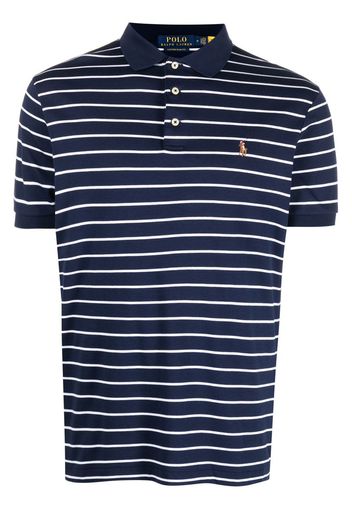 Polo Ralph Lauren striped cotton polo shirt - Blau