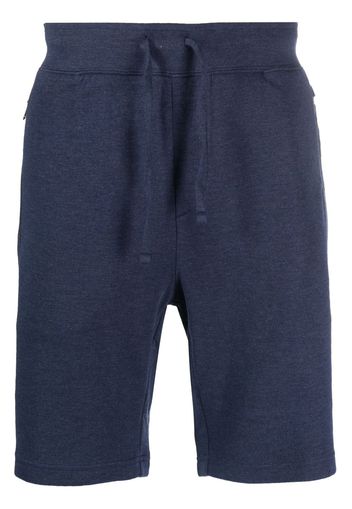 Polo Ralph Lauren mélange straight-leg track shorts - Blau