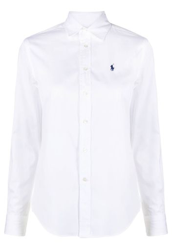 Polo Ralph Lauren logo-embroidered shirt - Weiß