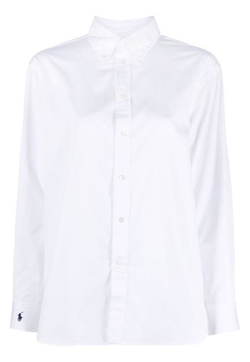 Polo Ralph Lauren button-fastening long-sleeve shirt - Weiß