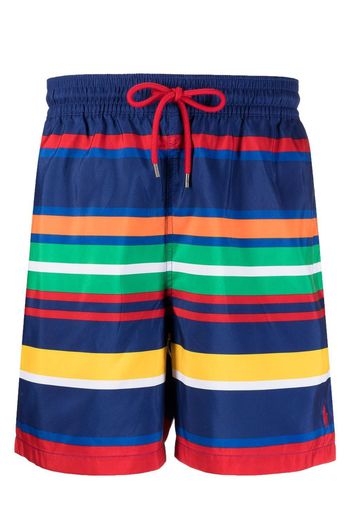 Polo Ralph Lauren striped swim shorts - Blau