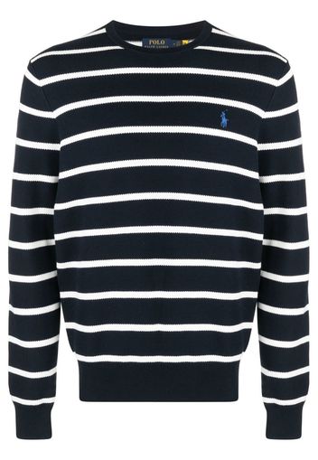 Polo Ralph Lauren striped cotton jumper - Blau