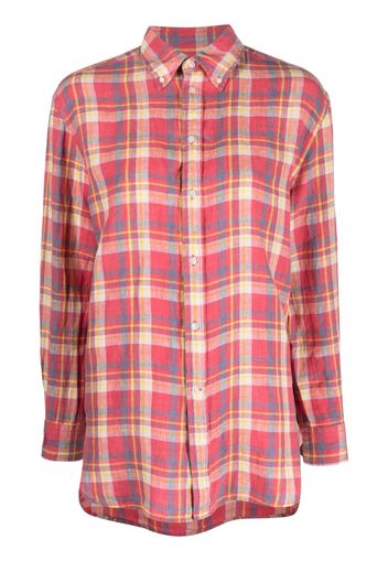 Polo Ralph Lauren plaid check buttoned shirt - Rosa