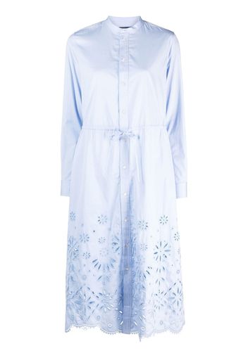 Polo Ralph Lauren embroidered shirt dress - Blau