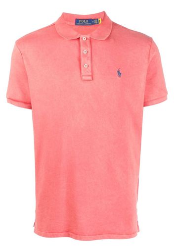 Polo Ralph Lauren embroidered-logo polo shirt - Rot