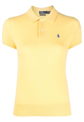 Polo Ralph Lauren Polo Pony cashmere polo top - Gelb