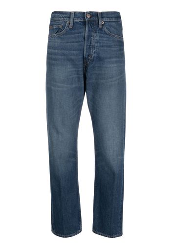 Polo Ralph Lauren 3X1 Rigid high-waist cropped jeans - Blau