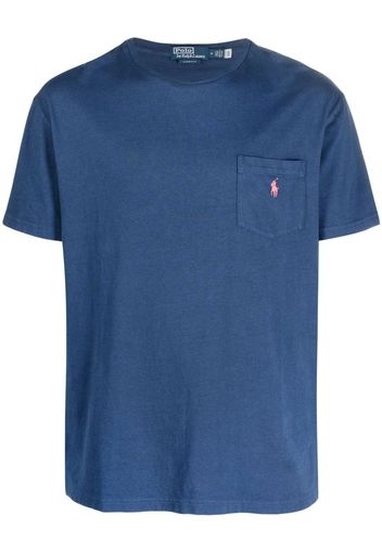 Polo Ralph Lauren 'Polo Pony' chest-pocket T-shirt - Blau