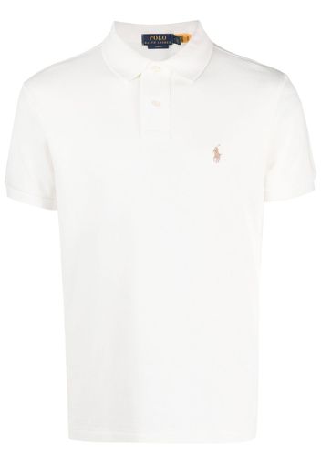 Polo Ralph Lauren embroidered-logo polo shirt - Weiß