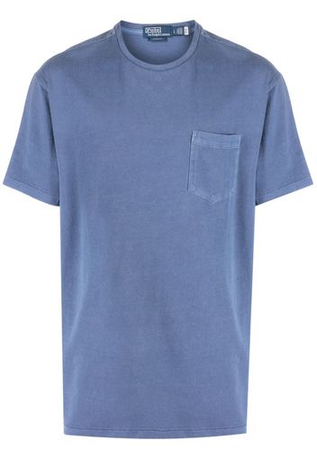 Polo Ralph Lauren chest-pocket cotton T-shirt - Blau