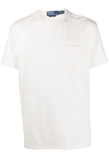 Polo Ralph Lauren logo-embroidered cotton T-shirt - Weiß