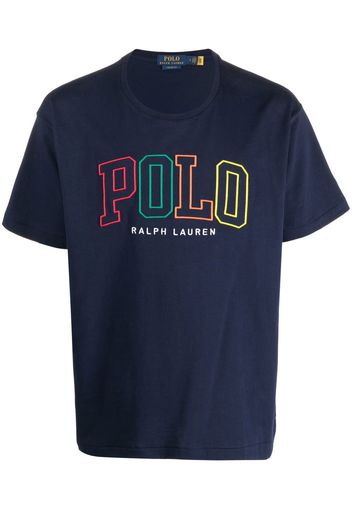 Polo Ralph Lauren logo-print short-sleeved T-shirt - Blau