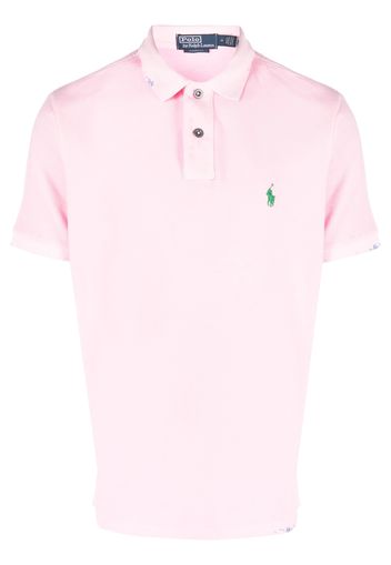 Polo Ralph Lauren embroidered-logo polo shirt - Rosa