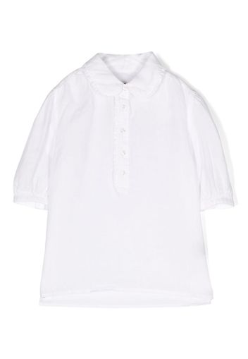 Polo Ralph Lauren short-sleeve linen-flax shirt - Weiß