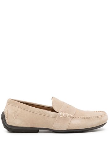 Polo Ralph Lauren round-toe slip-on loafers - Nude