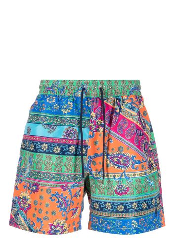 Polo Ralph Lauren paisley-print swim shorts - Blau