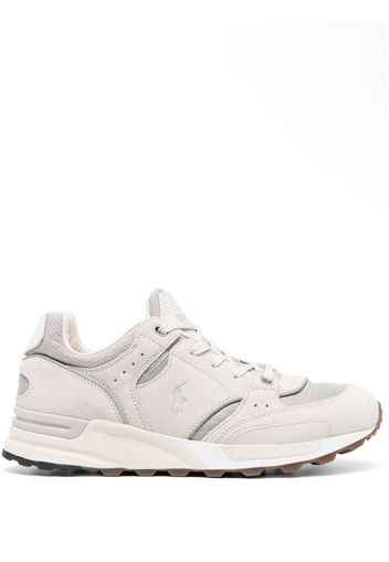 Polo Ralph Lauren debossed-logo low-top sneakers - Nude