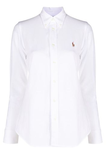 Polo Ralph Lauren Heidi embroidered shirt - Weiß