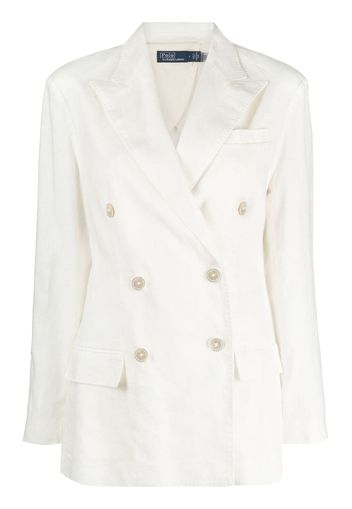 Polo Ralph Lauren double-breasted blazer - Weiß