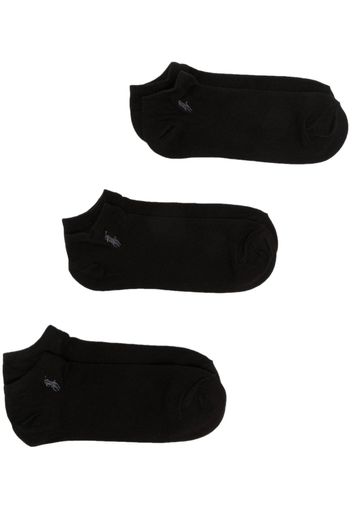 Polo Ralph Lauren set-of-three low-cut socks - Schwarz