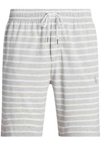 Polo Ralph Lauren Gestreifte Athletic Shorts - Grau